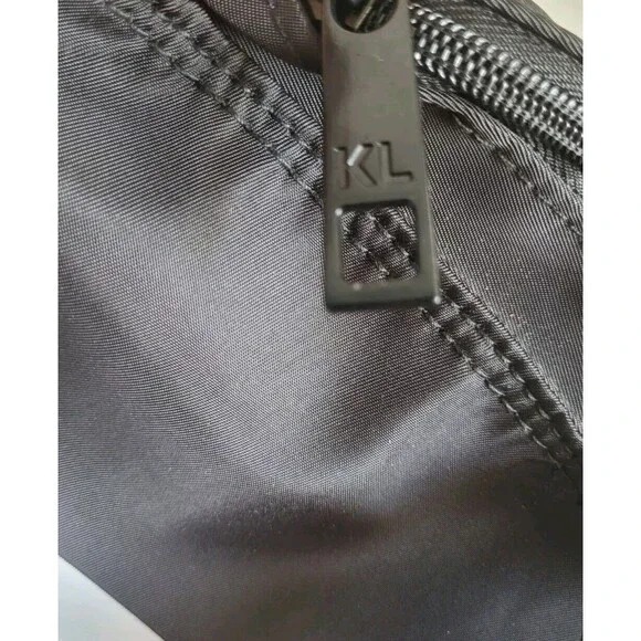 Karl Lagerfeld LH5AG807 Women's Black White Striped Large Tote - Picture 5 of 10